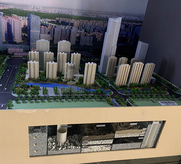 新邵县建筑模型